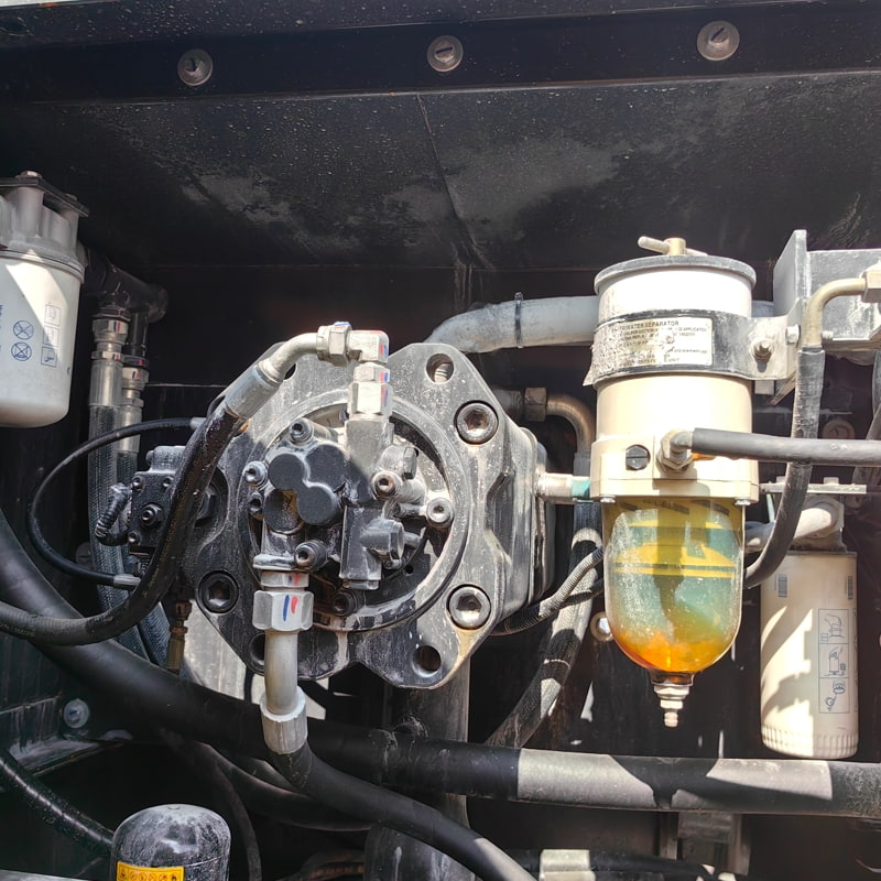 二手沃尔沃350挖掘机