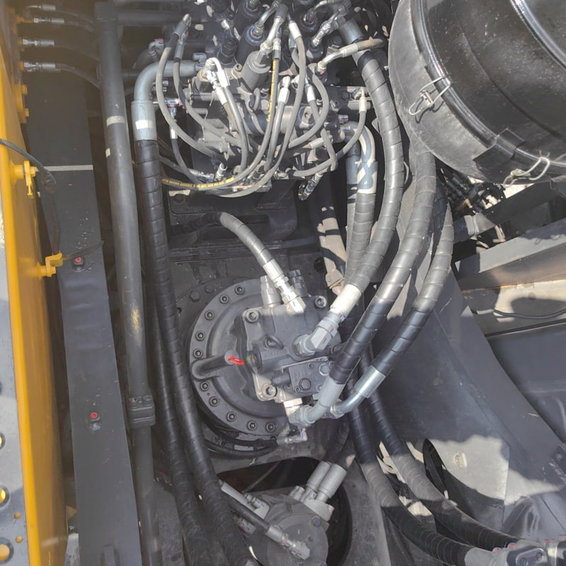 二手沃尔沃350挖掘机