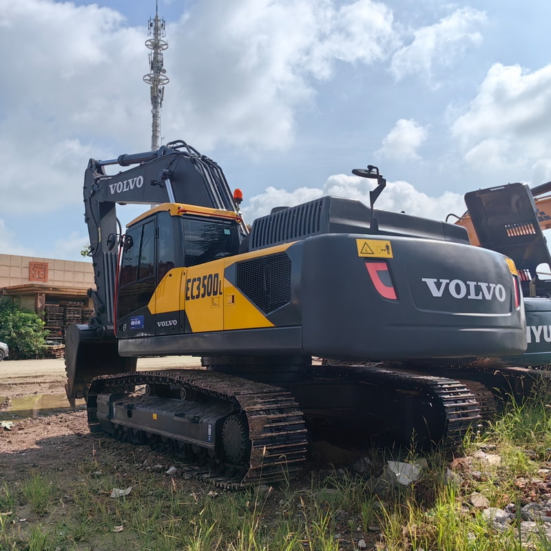 二手沃尔沃350挖掘机