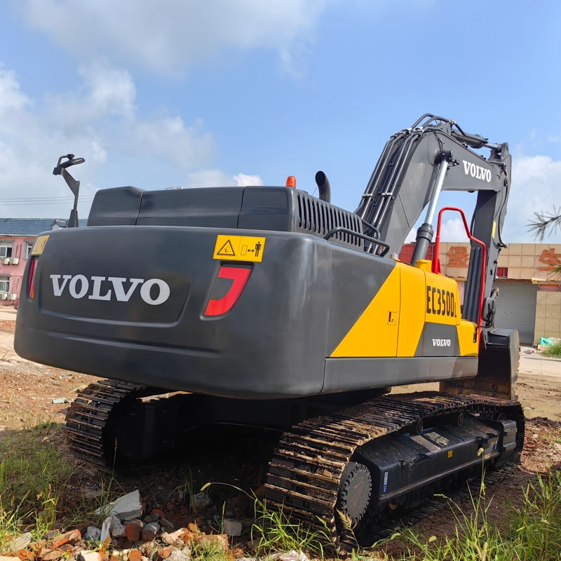 二手沃尔沃350挖掘机